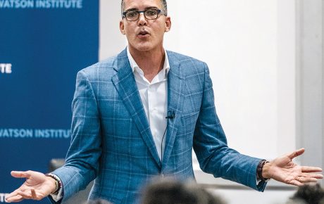 James Forman ’88 speaking